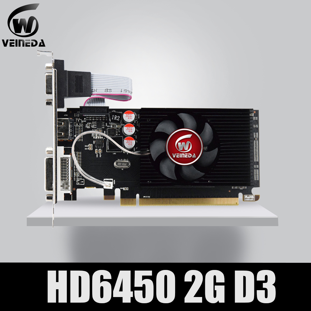 Оригинальная графическая карта GPU Veineda, HD6450, 2 Гб, DDR3, HDMI,  графическая видеокарта PCI Express для игр ATI Radeon - История цены и  обзор | Продавец AliExpress - VEINEDA Official Store | Alitools.io