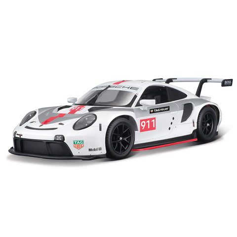 Bburago 1:24 Porsche 911 RSR спортивный автомобиль статический литой автомобиль Коллекционная модель автомобиля игрушки ► Фото 1/1