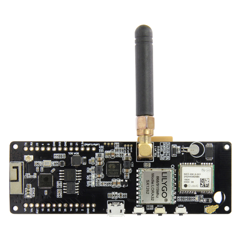 Лилиго®TTGO T-Beam V1.1 SX1262 868/915/МГц ESP32 Wi-Fi беспроводной Bluetooth модуль GPS, SMA LORA 32, держатель батареи 18650 ► Фото 1/6