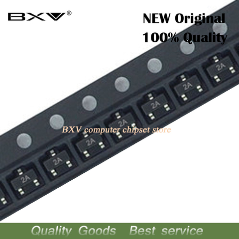 100 шт. MMBT3906 2A MMBT3906LT1G 3906 2N3906 200mA 40В SMD транзистор, новый и оригинальный ► Фото 1/1