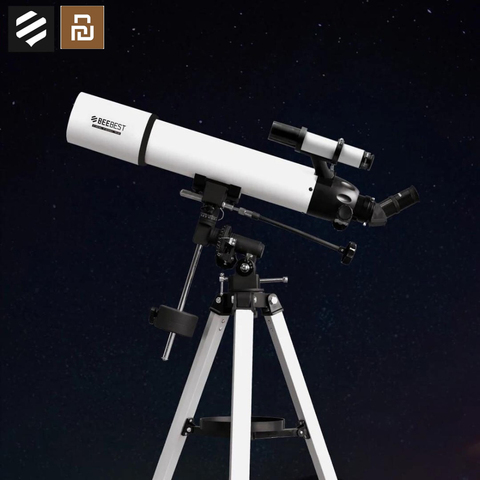Youpin BEEBEST Профессиональный астрономический телескоп звездное пространство 90 мм с высоким увеличением HD подключение телефон делать фотографии ► Фото 1/6