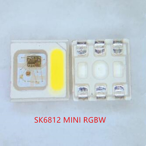 Новый 100 шт. SK6812 мини RGBW светодиодный чип 3535 SMD PCB WS2812B индивидуально адресуемый чип пикселей DC5V ► Фото 1/1