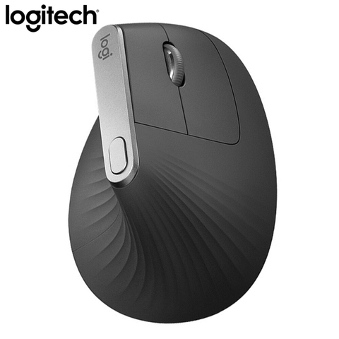 Вертикальная Bluetooth-Мышь Logitech MX, беспроводная эргономичная мышь с Logitech FLOW 2,4 ГГц USB Nano для ноутбука, ПК, игровая мышь для игр ► Фото 1/6