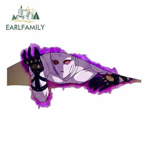 EARLFAMILY 13 см x 6,7 см для Jojos невероятные приключения Killer Queen Автомобильная наклейка на бампер окно аниме Стайлинг автомобиля 3D наклейки ► Фото 1/6