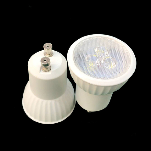 Светодиодный мини-светильник с регулируемой яркостью, 7 Вт, GU10, COB, AC110V, 220 В, 35 мм, светодиодный, теплый, белый, натуральный, холодный белый, SMD 2835, светодиодный ► Фото 1/6