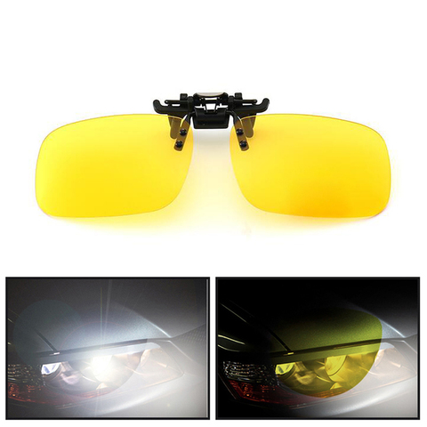 Автомобильные очки для ночного вождения, поляризованные солнцезащитные очки с зажимом для Honda Civic Accord CRV Subaru Forester Outback Impreza ► Фото 1/6