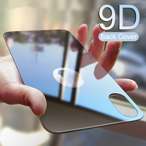 Защитное закаленное стекло 9D для iPhone X XS MAX XR 11 Pro MAX 7 8 Plus ► Фото 1/6