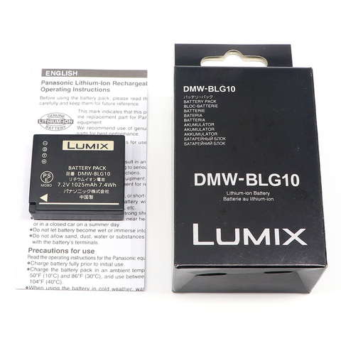 Высокое качество DMW-BLG10 BLG10E BLE9PP Камера Батарея для цифрового фотоаппарата Panasonic DMW-BLG10E DMW-BLE9E DMC-GF3 DMC-GF5 DMC-GF6 DMC-GX7 DMC-GX80 ► Фото 1/6