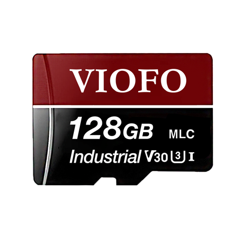 Автомобильные электронные аксессуары VIOFO 128 ГБ/64 Гб/32 ГБ профессиональная карта памяти MLC высокой производительности с адаптером ► Фото 1/6