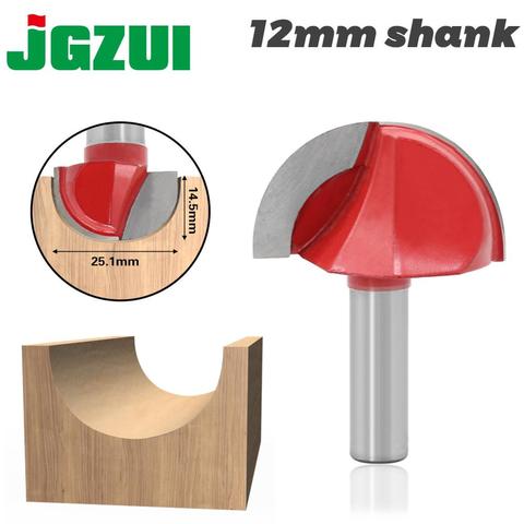 1 шт. 12 мм хвостовик Core Box Router Bit - 1/4 радиус для деревообрабатывающего режущего инструмента ► Фото 1/6