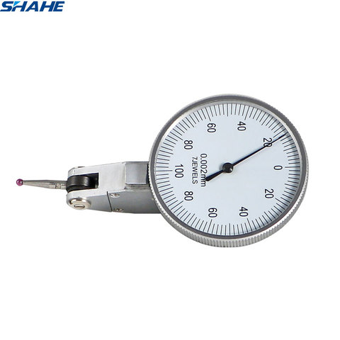 Индикатор часового типа shahe, 0,002 мм, противоударный циферблат индикатора, индикатор часового типа, инструмент датчика ► Фото 1/6