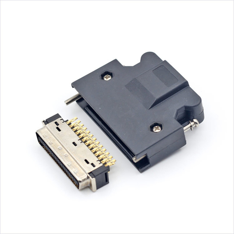 10 шт. SCSI MDR коннектор 50 pin CN1 Сервопривод Штекер 3 м 10150-3000PE/10350-52A0-008 3 м SCSI CN соединительный кабель провода припоя тип оболочки ► Фото 1/1