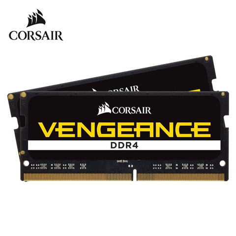 CORSAIR VENGEANCE оперативная память для ноутбука, ОЗУ DDR4 SO-DIMM 8 ГБ 16 ГБ 32 ГБ 2400 МГц 2666 МГц 3000 МГц, комплект памяти для ноутбука 260pin 1,2 в, новинка ► Фото 1/6