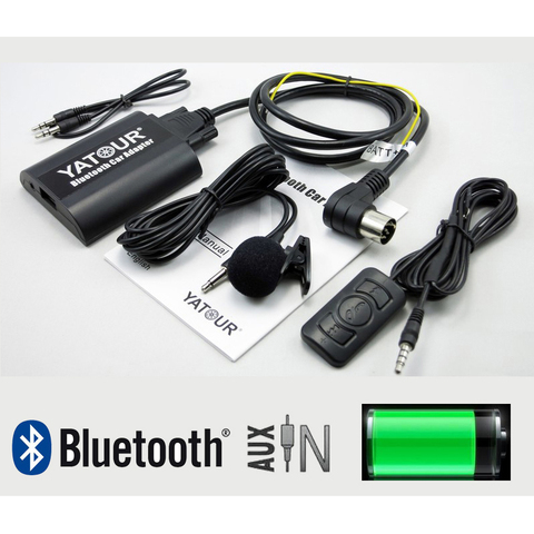 Автомобильный радиоприемник Yatour BTA, Bluetooth интерфейс для Volvo HU-xxx, HU650, HU803, U401, HU615, HU650RDS, HU850, Hands Free, A2DP, музыка ► Фото 1/6