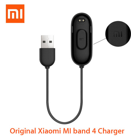 Оригинальный зарядный кабель Xiaomi mi band 4, сменный шнур для зарядки, адаптер для умного браслета Miband 4, аксессуары ► Фото 1/6