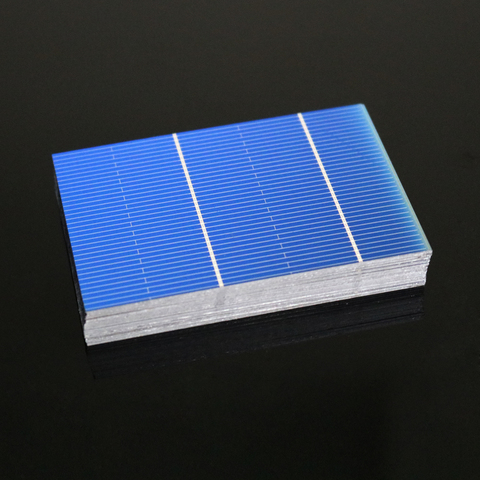 50 шт./лот x Панель солнечных батарей DIY зарядное устройство, поликристаллический силикон Sunpower солнечная панель s Bord 52 78 156 125 5 6 дюймов ► Фото 1/6