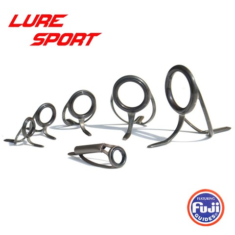 LureSport FUJI guide 6 шт. набор MNAT MNOG литой топ и направляющий набор стержень строительный компонент ремонт Удочка DIY аксессуары ► Фото 1/5