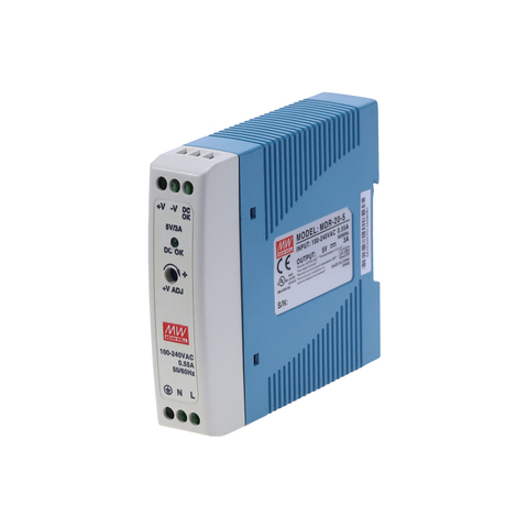 MDR-20 20W одиночный выход 5V 12V 15V 24V Din Rail импульсный источник питания AC/DC ► Фото 1/6