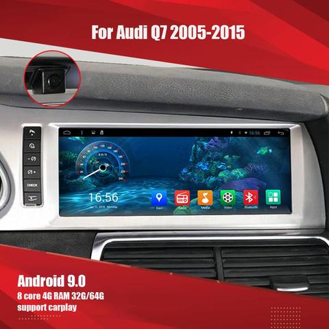 Автомобильная Мультимедийная система Aucar на Android для Audi Q7, Audi A6 2005-2015, автомобильное радио, Восьмиядерный процессор, GPS-навигация, радио, Wi-Fi, с... ► Фото 1/6