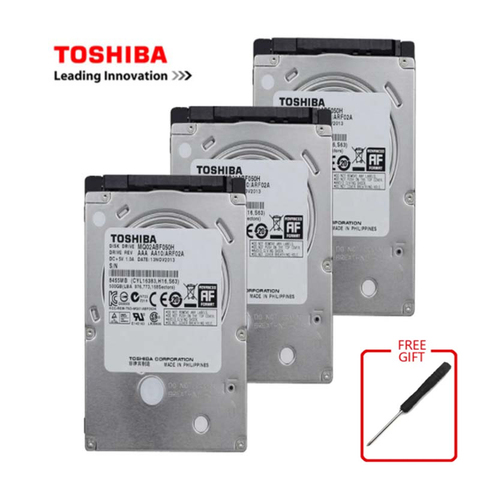 Внутренний жесткий диск TOSHIBA SATA2, 320 ГБ, 2,5 ГБ, 120 ГБ, 160 Гб, 250 ГБ, 1 ТБ, 2 ТБ, 500-5400 об/мин ► Фото 1/6