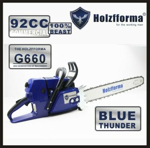 Цепная бензиновая пила Farmertec Holzfforma G660 MS660 066 92CC Без направляющей и цепной пилы ► Фото 1/2