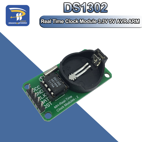 Модуль смарт-электроники DS1302, модуль часов в реальном времени 3,3 В 5 В для Arduino CR2032 AVR ARM UNO MEGA, макетная плата, Стартовый Набор Diy ► Фото 1/6