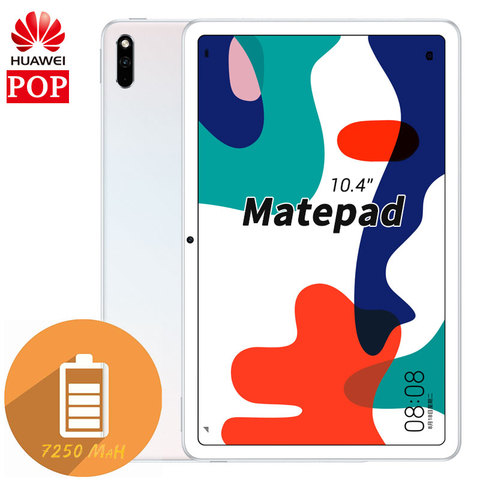 Планшетный ПК Huawei MatePad, 10,4 дюйма, Восьмиядерный процессор kirin 810, графический процессор для совместной работы, графический процессор Turbo, Android 10, аккумулятор большой емкости 7250 мАч ► Фото 1/6