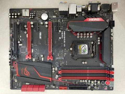 Оригинальная материнская плата ASUS MAXIMUS VII HERO для DDR3 LGA 1150 для I3 I5 I7 32G USB2. Настольная материнская плата USB3.0 Z97 ► Фото 1/1