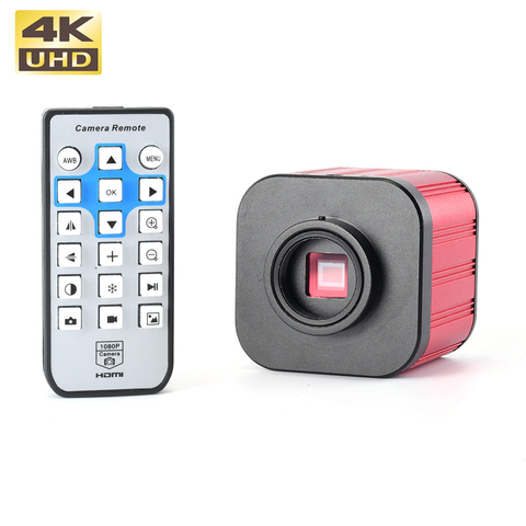 Цифровой микроскоп 4K UHD Sony CMOS камера 1080P Full HD fps промышленная видеокамера для телефона PCB CPU ремонт пайки ► Фото 1/6