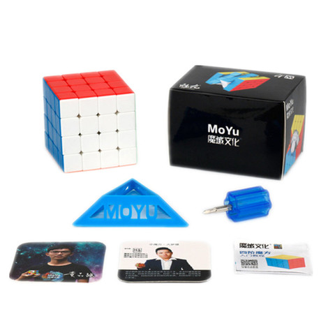 Магнитный магический куб MoYu Meilong 4 M 4x4x4 скоростной куб 4x4 развивающая головоломка игрушки для детей ► Фото 1/6