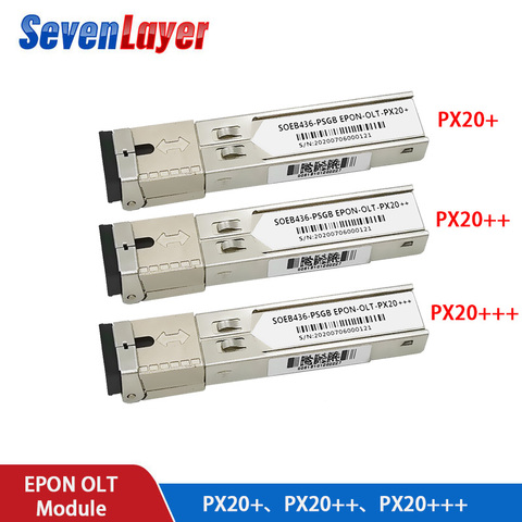 Модуль EPON OLT PX20 + SFP, приемопередатчик EPON SFP, разъем SC, совместимый с картами HW ZTE EPON PX20 + + ► Фото 1/6