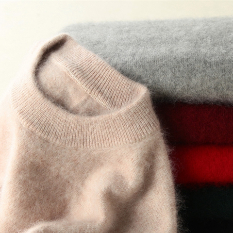 Супертеплые женские осенне-зимние мягкие пуловеры, модель 100% года, водолазка, базовые женские пуловеры ► Фото 1/6