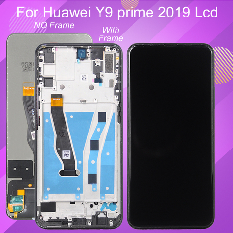 Catteny P Smart Z Lcd для Huawei Honor 9X дисплей сенсорный экран дигитайзер сборка 6,59 дюймов Y9 Prime 2022 Lcd с рамкой ► Фото 1/6