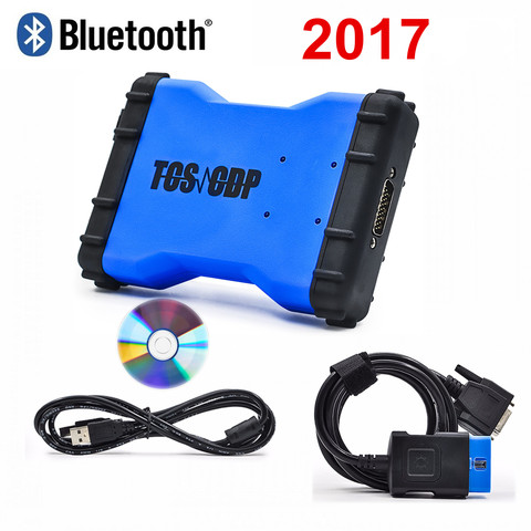 Новинка 2022, VCI vd ds150e cdp VD DS150E CDP 2017 R3, лучшее реле с Bluetooth для автомобилей и грузовиков DELPHIS, диагностический инструмент для ремонта obd2 ► Фото 1/6
