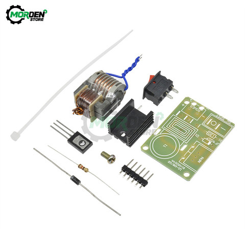 Высокочастотный 15кВ DC высоковольтный дуговой генератор зажигания инвертор повышение 18650 DIY Kit U Core Transformer Kit 3,7 V ► Фото 1/6