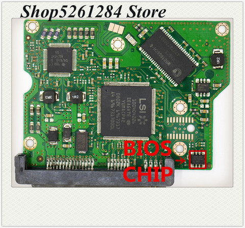 Seagate HDD PCB Логическая плата/100473090 REV A, есть bios, 100473128, для Seagate 3,5 SATA hdd восстановление данных ► Фото 1/3