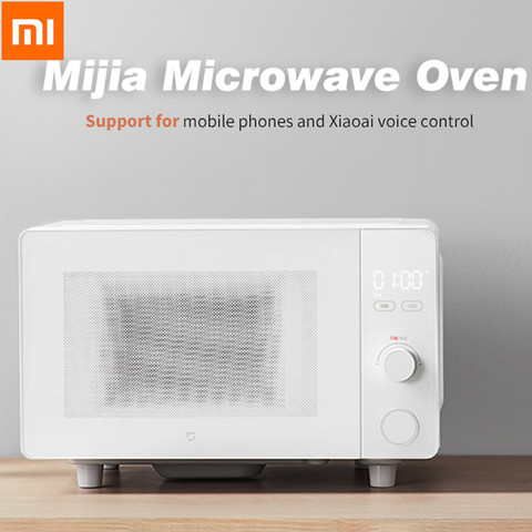 Микроволновая печь Xiaomi Mijia 700 Вт с умным приложением и дистанционным управлением, 20 л, большая емкость 60 сек, быстрый нагрев, микроволновая печь для дома ► Фото 1/1
