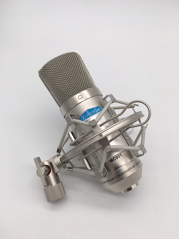 Оригинальный профессиональный конденсаторный микрофон Alctron MC001 с противоударным креплением и губкой ► Фото 1/6