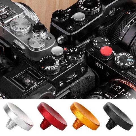 4 шт. прочные пусковые латунные кнопки спуска затвора аксессуары для камеры Fuji FujiFilm XT2 X-T10 XT20 XT30 Leica M10 M240 MP M9 ► Фото 1/6