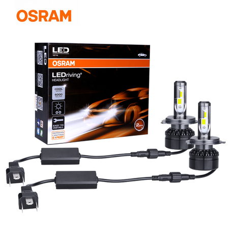 Лампа Ксеноновая OSRAM светодиодный головной светильник светодиодный расклинивающий XLZ по 9012 HIR2 HB2 9005 9006 HB4 HB3 H11 лампы 6000K белый H1 H7 светодиодный H4 авто светильник автомобильные аксессуары ► Фото 1/6