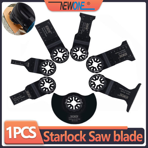 Newone One-piece E-cut Multi Saw Blade Осциллирующий Инструмент лезвия подходят для Bosch и Fein starlock мульти-инструменты ► Фото 1/6