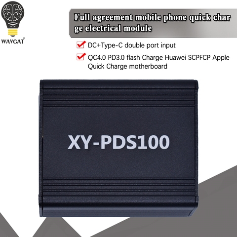 DC12-28V 100 Вт PD автомобильное зарядное устройство Настольный двойной порт VOOC PD3.0 Flash Charge QC4 + понижающий модуль для Huawei SCP/FCP Apple PD Qualcomm ► Фото 1/6