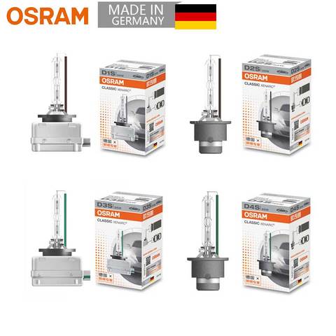 OSRAM D1S D3S D2S D4S Ксеноновые лампы для автомобильных фар Стандартный белый свет Оригинал HID 4200K 12 В 35 Вт (1 шт.) ► Фото 1/6