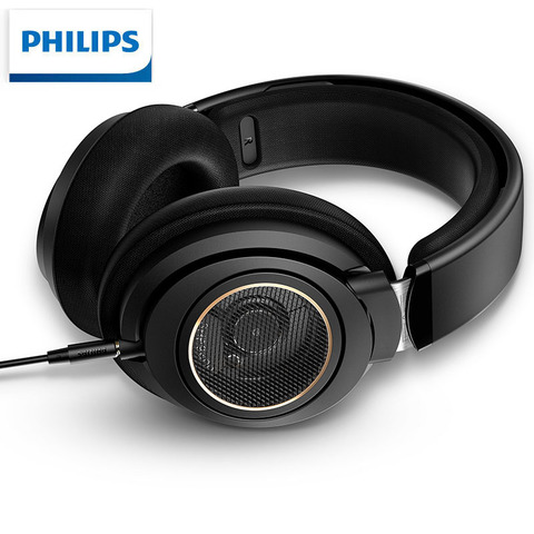 Philips SHP9600 HIFI Музыкальная гарнитура с 3 метровым съемным кабелем Игровые наушники для настольных ПК ноутбуков IOS Android ► Фото 1/6