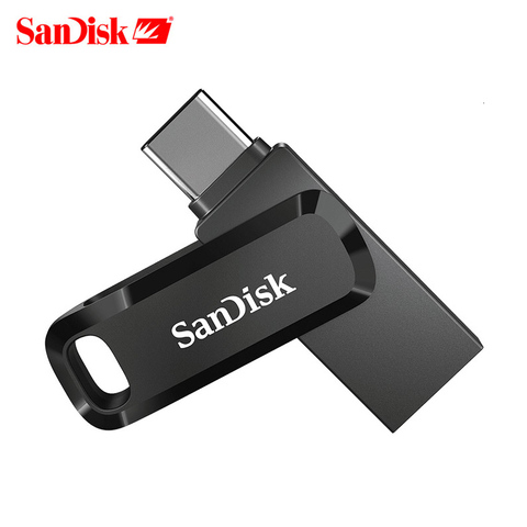 SanDisk USB флэш-накопитель OTG USB 3,1 Type-C 32 Гб 64 Гб до 150 МБ/с./с Pendrive 128 ГБ Pen Drive 256 ГБ для сотового телефона планшета ПК SDDDC3 ► Фото 1/6