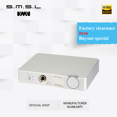 SMSL VMV V2 hi-fi аудио USB DAC 32 бит/384 кгц декодер CM6631A ES9023 аудио USB DAC с усилителем для наушников USB вход RCA выход ► Фото 1/1