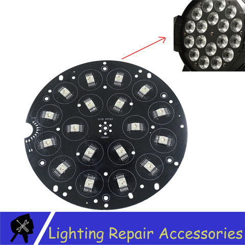 Светодиодная плата 18x18 Вт RGBWA UV 6 в 1, 18x12 Вт RGBW 4 в 1, сценический светильник RGBWA 18x15 Вт 5 в 1, алюминиевый сценический светильник, светодиодный Par 64 ► Фото 1/6