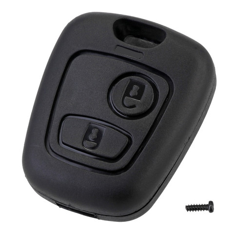 2 кнопки дистанционного ключа автомобиля брелок чехол для Citroen C1 C2 C3 C4 XSARA Picasso для Peugeot 307 107 207 407 ► Фото 1/5