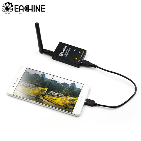 Eachine ROTG01 Pro UVC OTG 5,8G 150CH полный канальный FPV приемник с аудио для Android смартфона FPV аксессуары для дрона ► Фото 1/6