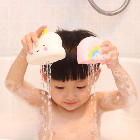 Pudcoco 2022 детские игрушки для ванной, плавающие игрушки для ванной, инструмент для распыления воды, облачный душ, детские игрушки для ванной ► Фото 1/6